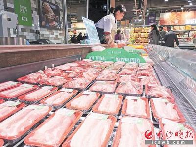 商务部:上周猪肉批发价格下降3.5%