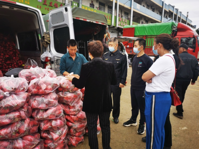 压实食用农产品监管责任、 保障人民群众“菜篮子”安全--官渡区市场监督管理局迎接省局食品安全交叉检查