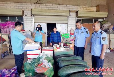 后官寨市场监督管理所组织开展食用农产品监督抽检